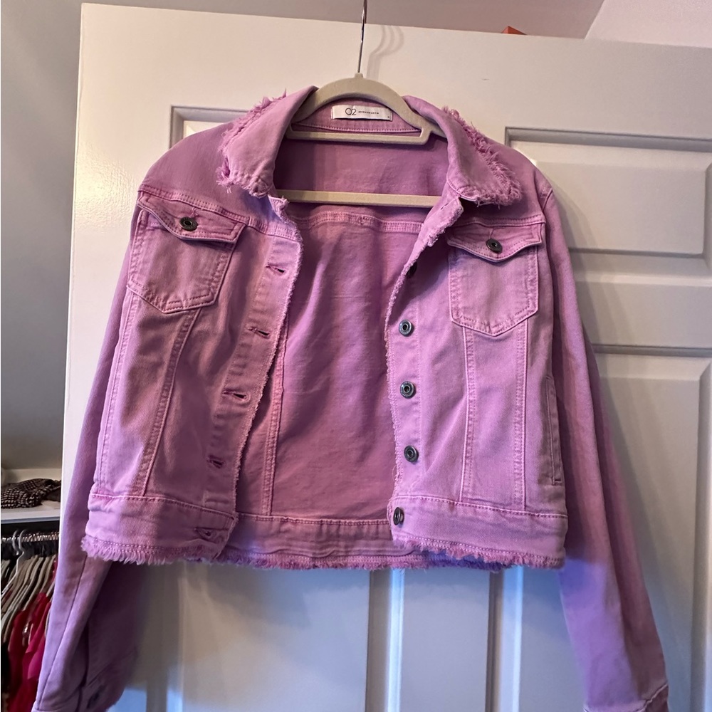 Frayed Denim Jacket